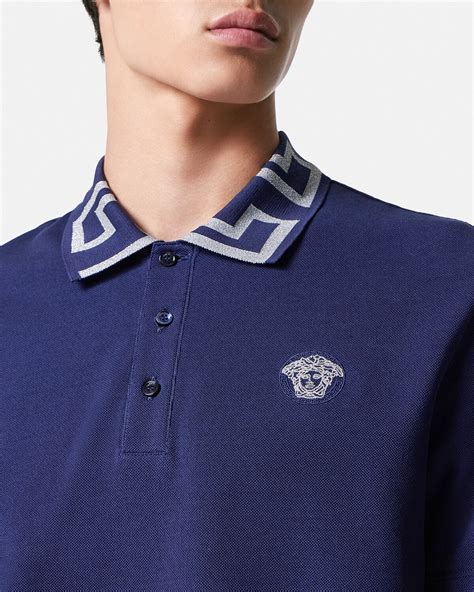 collar hombre versace|versace polo shirts.